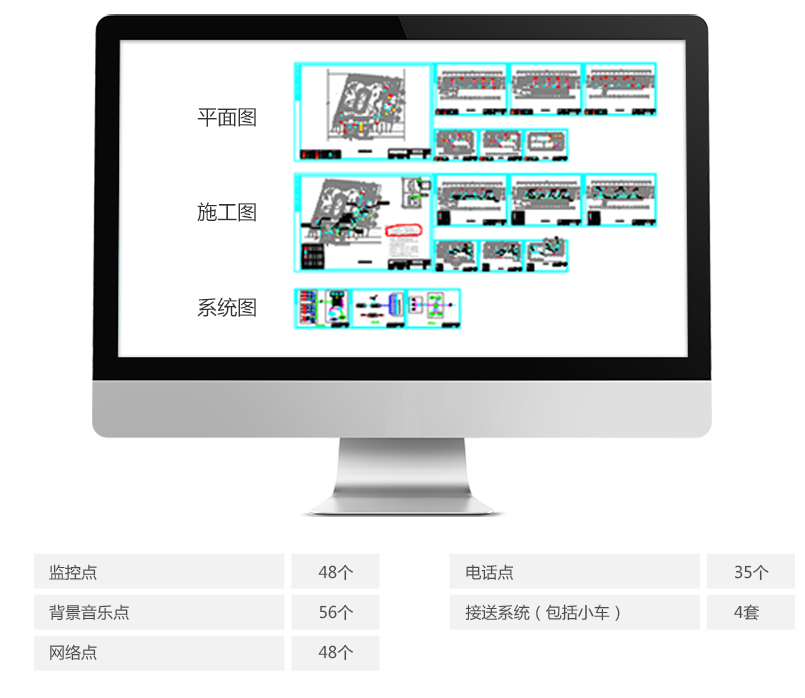 波利亞國際幼兒園弱電系統圖